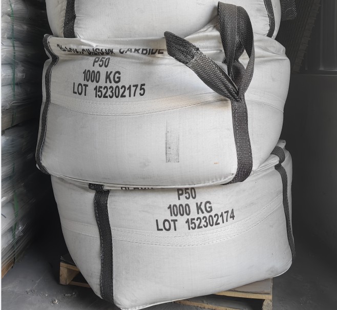 Black Silicon Carbide for manufacturing abrasive stones -7-Silicon Carbide - HAIXU C 1MT BIG BAG