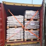 24tons black silicon carbide loaded in 20GP container to Czech Republic